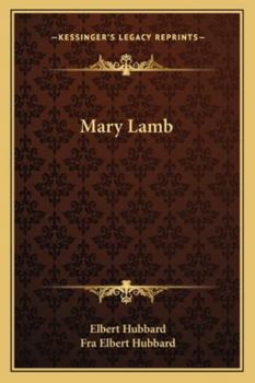 Paperback Mary Lamb Book