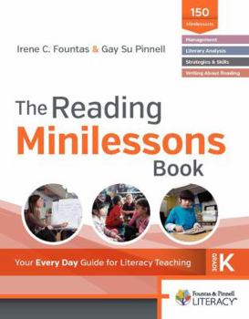 Paperback The Reading Minilessons Book, Grade K Book