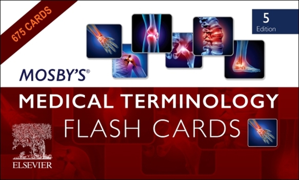 Hardcover Mosby's(r) Medical Terminology Flash Cards Book