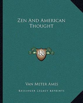 Paperback Zen And American Thought Book