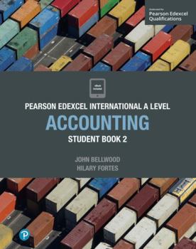 Paperback Pearson Edexcel International A Level Accounting Student Book