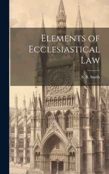Hardcover Elements of Ecclesiastical Law Book