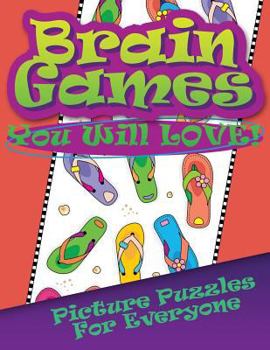 Paperback Brain Games You Will Love Picture Puzzles for Everyone Book