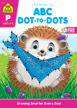 Paperback School Zone ABC Dot-To-Dots Workbook Book