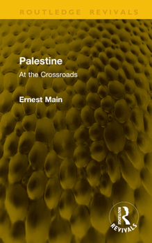Hardcover Palestine: At the Crossroads Book
