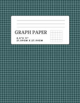 Graph Paper : Composition Notebook 132 Pages Coordinate Engineering Grid Math Squared Paper for School Office Home Use