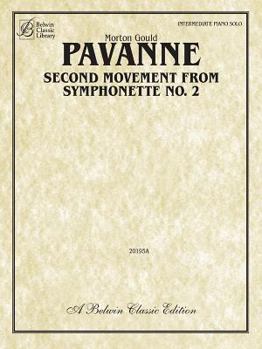 Paperback Pavanne: Second Movement from Symphonette No. 2, Sheet Book