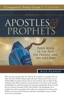 Paperback Apostles and Prophets Study Guide Book