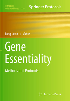 Paperback Gene Essentiality: Methods and Protocols Book