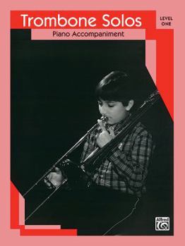 Paperback Trombone Solos: Level I Piano Acc. Book
