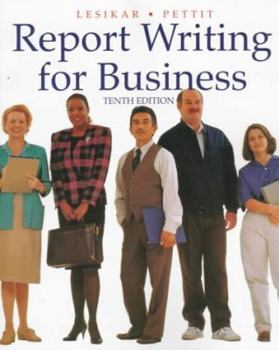 Paperback Report Writing for Business Book