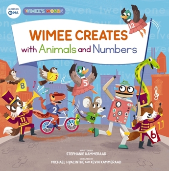 Hardcover Wimee Creates with Animals and Numbers Book