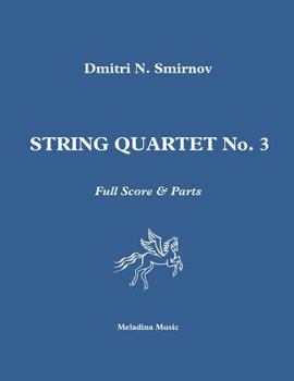 Paperback String Quartet No. 3: Full Score & Parts Book