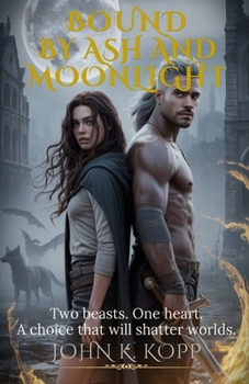 Paperback Bound by Ash and Moonlight: Two Beasts. One Heart. A Choice That Will Shatter Worlds. Book