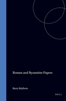Hardcover Roman and Byzantine Papers Book