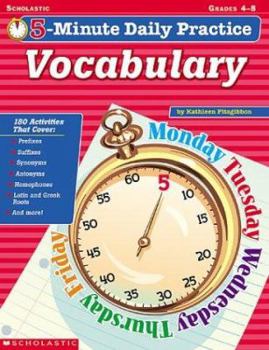 Paperback Vocabulary Book