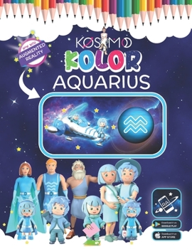 Paperback KosmoKolor Aquarius Book