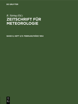 Hardcover Februar/März 1954 [German] Book