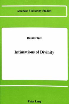 Hardcover Intimations of Divinity Book