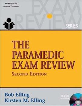 Paperback The Paramedic Exam Review [With CDROM] Book