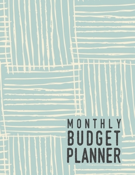 Paperback Monthly Budget Planner: Manage Personal or Business Finances - Worksheets for Tracking Income, Expenses and Savings - Home-Based Businesses, R Book