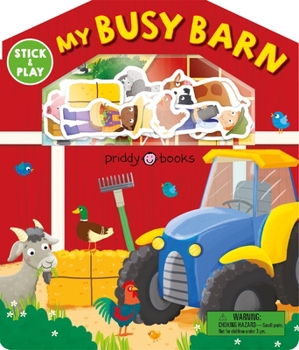 Board book Stick and Play: My Busy Barn Book