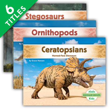 Library Binding Dinosaur Groups (Set) Book