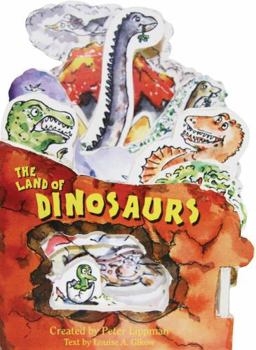 Board book Mini House: The Land of Dinosaurs Book