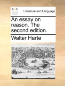 Paperback An essay on reason. The second edition. Book