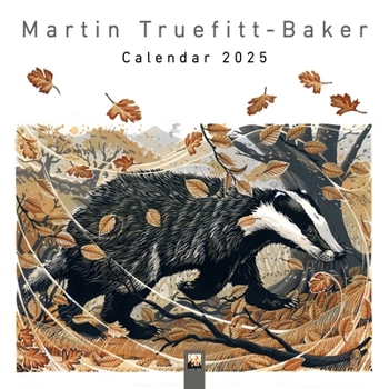 Calendar Martin Truefitt-Baker Wall Calendar 2025 (Art Calendar) Book
