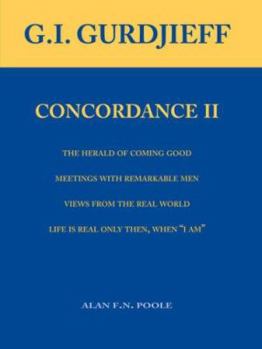 Paperback Gurdjieff Concordance II Book