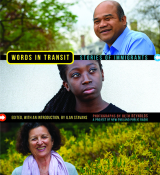 Paperback Words in Transit: Stories of Immigrants Book