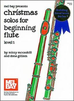 Paperback Christmas Solos: Beginning Flute Book