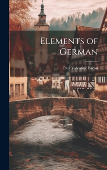 Hardcover Elements of German Book