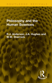 Hardcover Philosophy and the Human Sciences Book