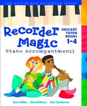 Paperback Recorder Magic Books 1-4 Piano Accompaniments Book