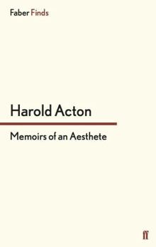 Paperback Memoirs of an Aesthete Book