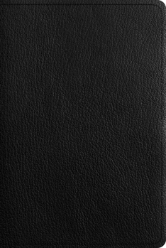 Leather Bound ESV Heirloom Bible, Thinline Edition (Goatskin, Black) Book