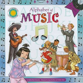 Hardcover Alphabet of Music [With Poster and CD (Audio)] Book