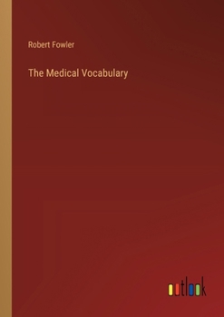 Paperback The Medical Vocabulary Book