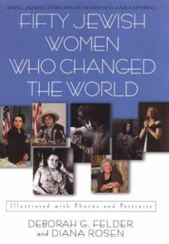 Hardcover Fifty Jewish Women Who Changed the World Book