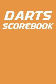 Paperback Darts Scorebook: 6x9 darts scorekeeper with checkout chart and 100 scorecards Book