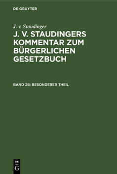 Hardcover Besonderer Theil [German] Book
