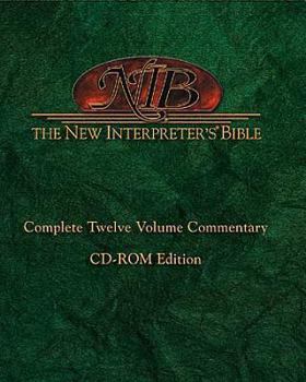 CD-ROM New Interpreter's Bible-PR-NIV/NRSV Book