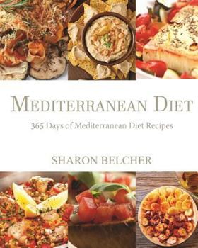 Paperback Mediterranean Diet: 365 Days of Mediterranean Diet Recipes Book