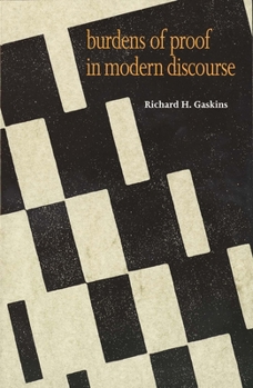 Paperback Burdens of Proof in Modern Discourse Book