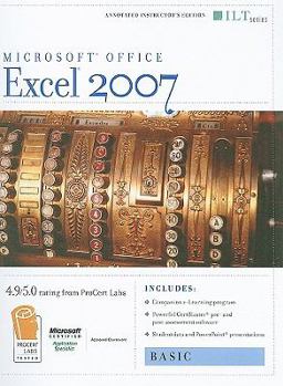 Spiral-bound Excel 2007: Basic [With 2 CDROMs] Book