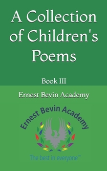 Paperback A Collection of Children's Poems: Book III Book