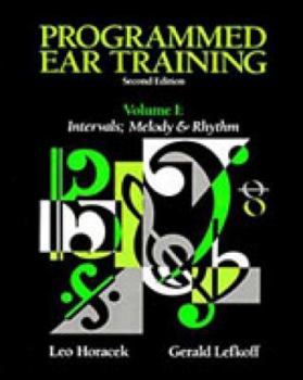 Paperback Programmed Ear Training: Intervals and Melody and Rhythm Book