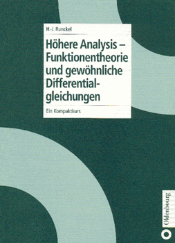 Hardcover Höhere Analysis - Funktionentheorie und gewöhnliche Differentialgleichungen [German] Book